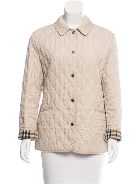 burberry nova check quilted jacket